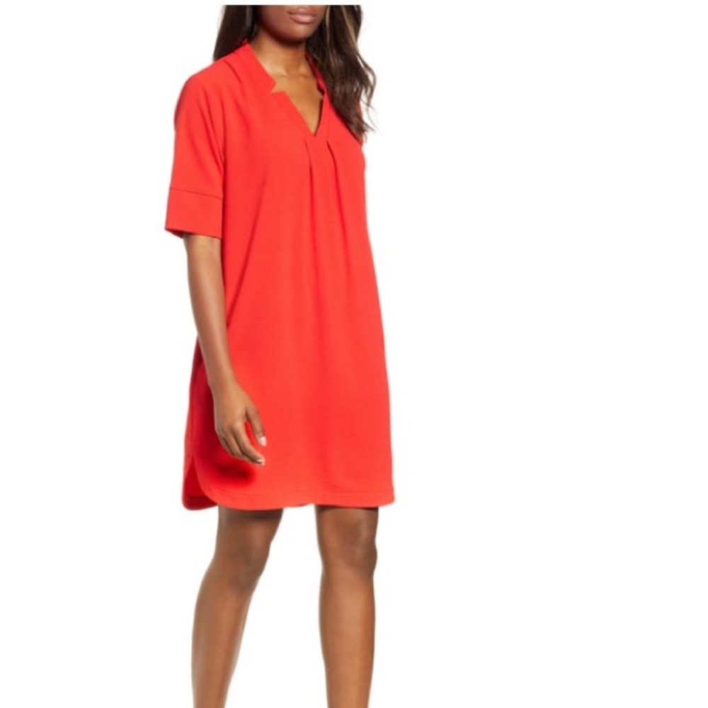 Red Bobeau Shirtdress - Nordstrom